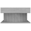 Vidaxl Coffee Table, Grey Sonoma Oak, 57X57X30 Cm