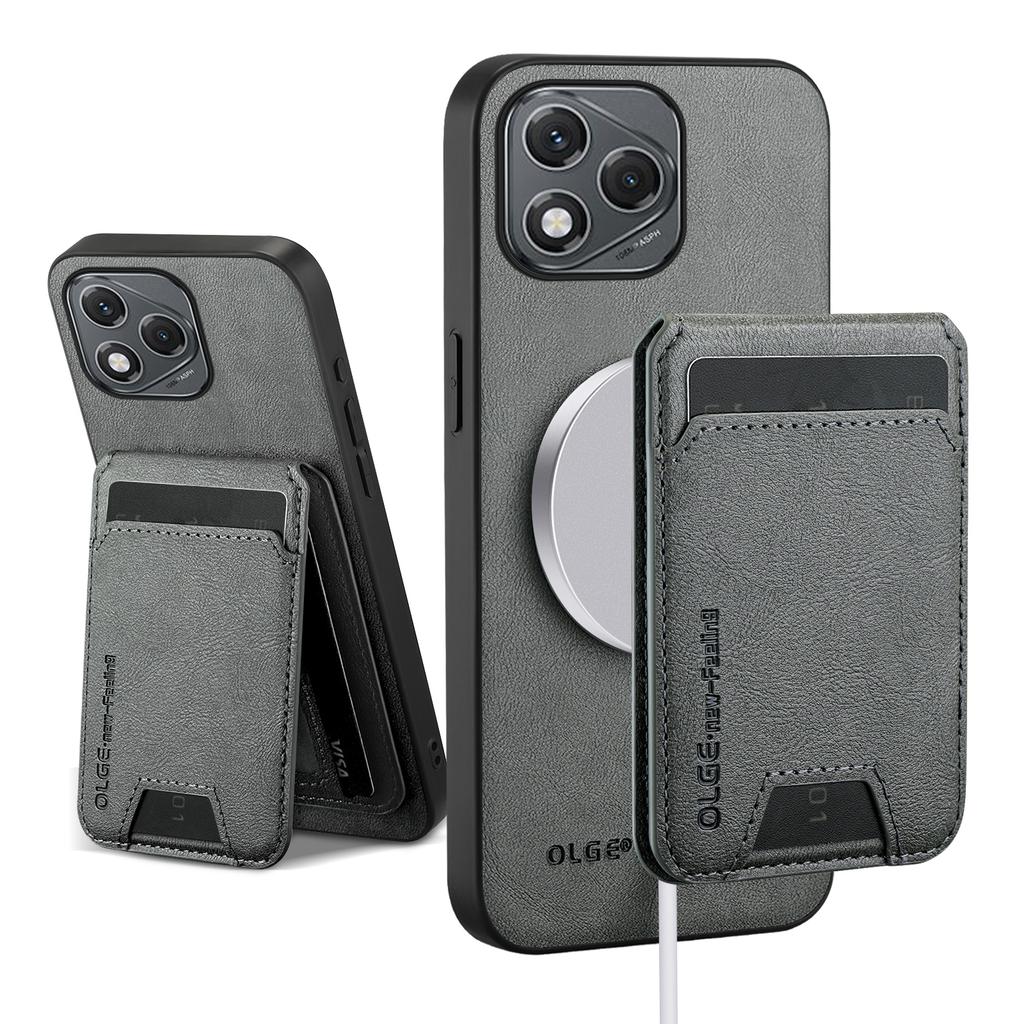 Portofel Suport Card Husă pentru Honor 400 200 90 Magic 7 Lite Husă Magnetică Piele pentru Suport Mag-safe Carcasă Moale pentru Telefon