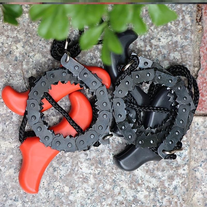 1 bucă ferăstrău portabil de supraviețuire, ferăstrău de mână de buzunar pentru camping, drumeții și urgențe