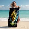 Proof Beach Towel with Borussia Dortmund Pattern - Soft,absorbent,quick-drying,machine Washable - Perfect for Swimming,camping,bathing