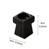 62KD Tea Light Holder, Square Small Holder Bulk for Wedding Centrepies
