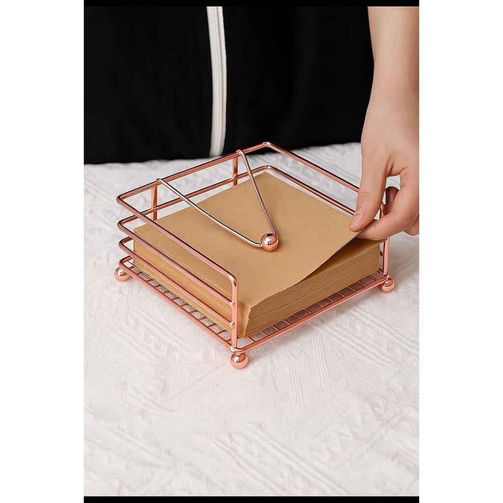 CentraLit Serviettenhalter für Esstisch - mit beschwertem Arm - Moderner Taschentuch-Organizer Taschentuchrollenhalter für Küche,
