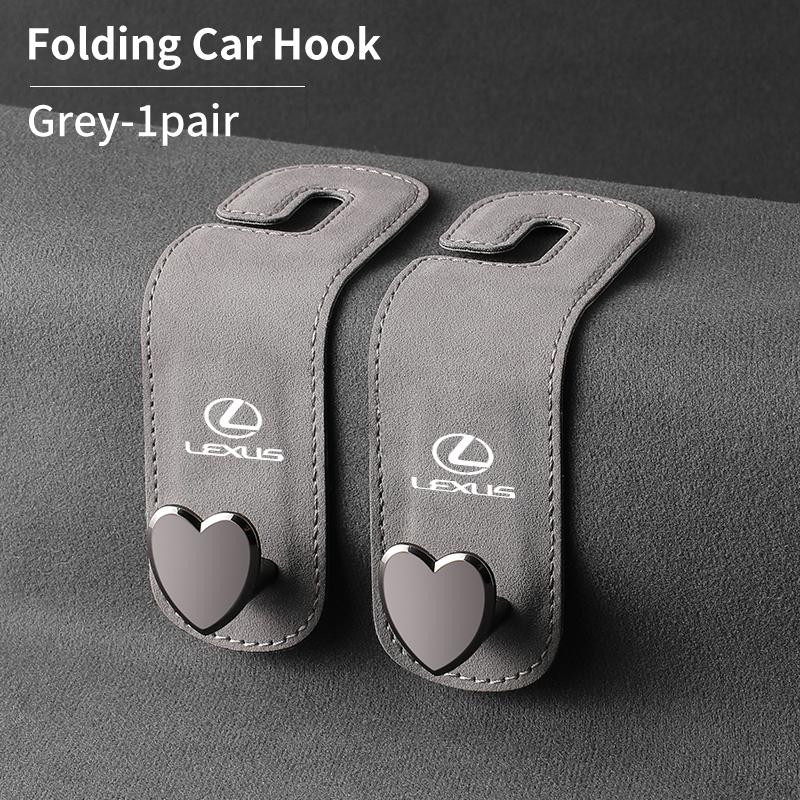 Car Seat Back Single Hook Heart Shaped Pothook For Lexus CT ES GS NX IS250 CT200h IS300h ES300h RX400h NX300h IS200 AEP1
