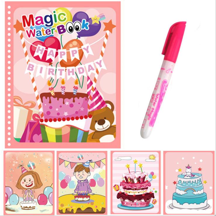 Top-Grade Reusable First-Class Magic Top-Grade Water High-Standard Drawing Superior-Grade Coloring High-Standard Book Youngsters High-Standard