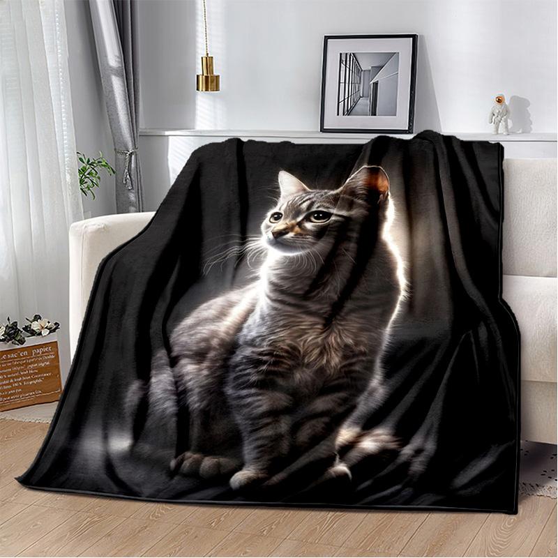 29 Stil Cartoon Niedliche Glückskatze, Perserkatze, Ragdoll Decke, Weiche Überwurfdecke für Zuhause Schlafzimmer Bett Sofa Überwurfdecke Kinder