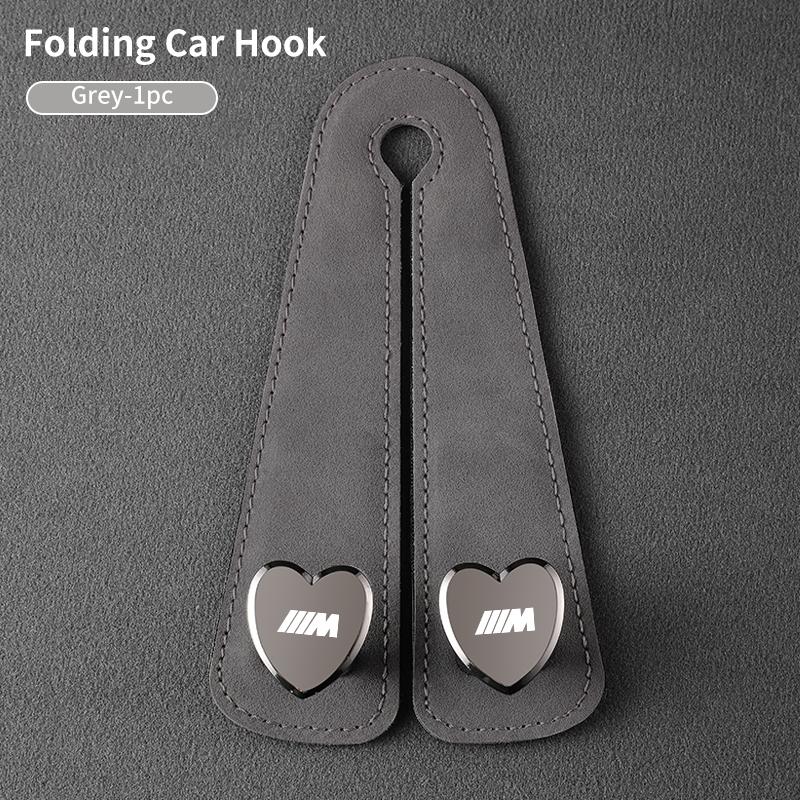 

2025 Hot Car Seat Back Double Hooks Fur Auto Accessories For BMW F48 F39 G01 G02 G05 G30 G32 F20 X1 X2 X3 X4 X5 F10 F30 F15 F16 серый