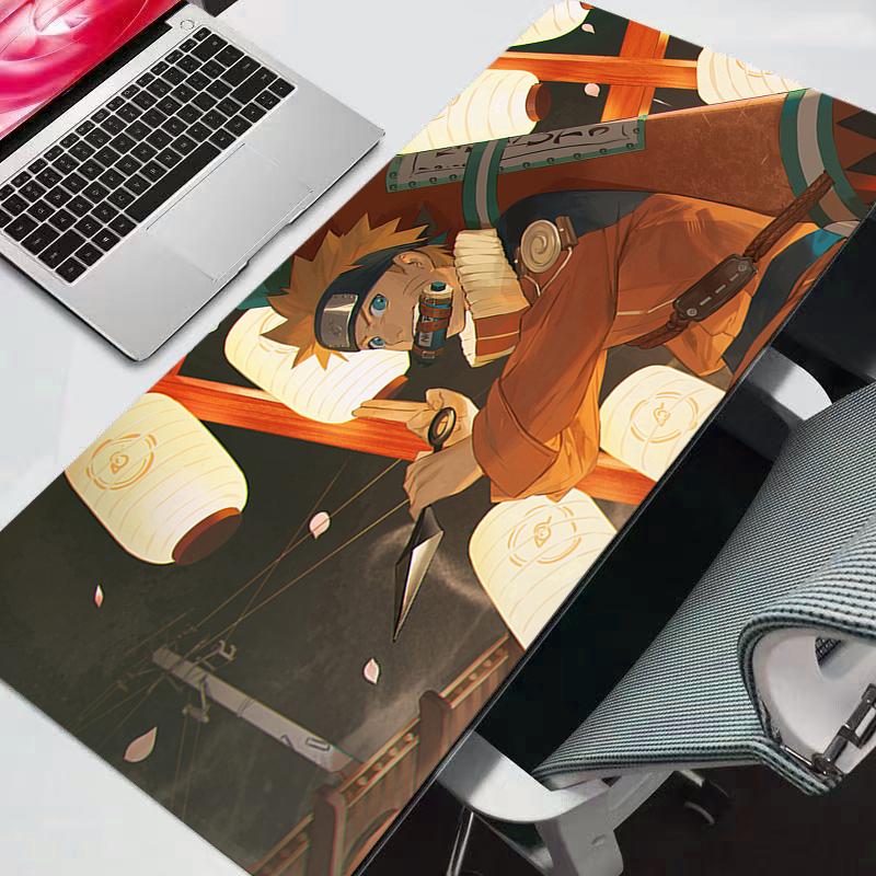 Mouse Pad Naruto Anime Gamer Gaming Accessories Varmilo Keyboard PC Computer Desk Mat XXL Carpet Mousepad durable anime