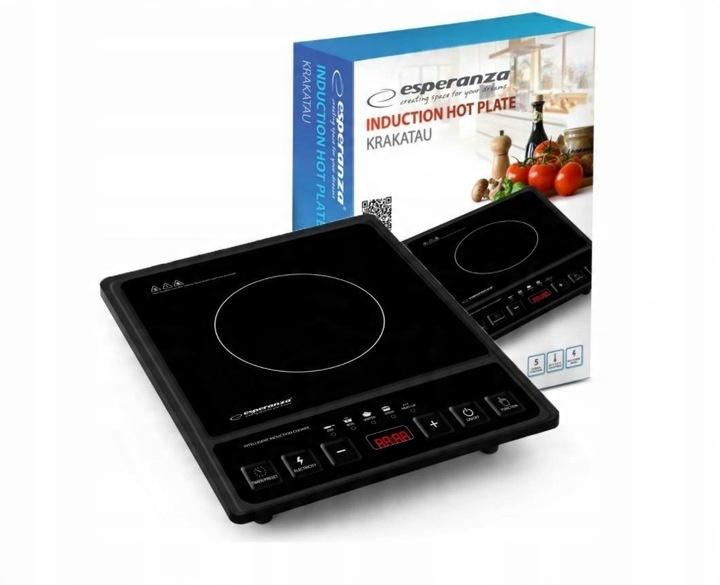 Kuchenka Indukcyjna Elektryczna Jednopalnikowa Płyta Grzewcza Indukcja