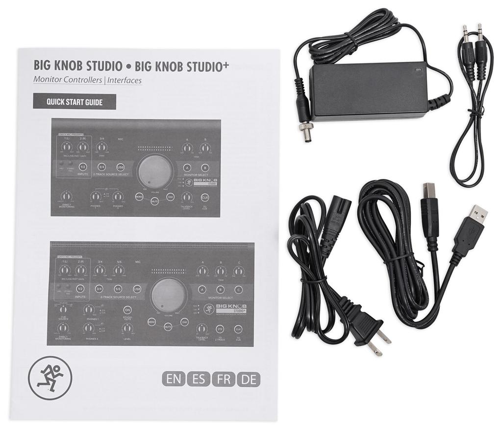 MACKIE Level Control & Sound SourceMonitor Speaker Controller + USB Interface Big Knob Studio