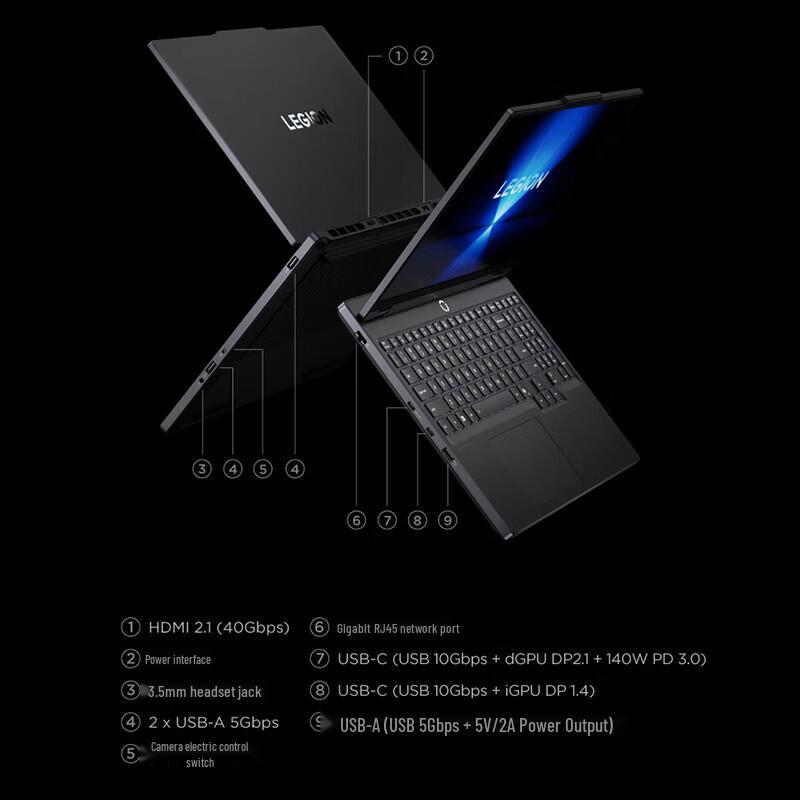 Lenovo Legion Y7000 15.3" Gaming Laptop (i7-14650HX, RTX 5060) (CN version)