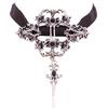 Gothic for Vampire Jewelry Black Lace Choker for Women Girl Retro Handmade Jewel