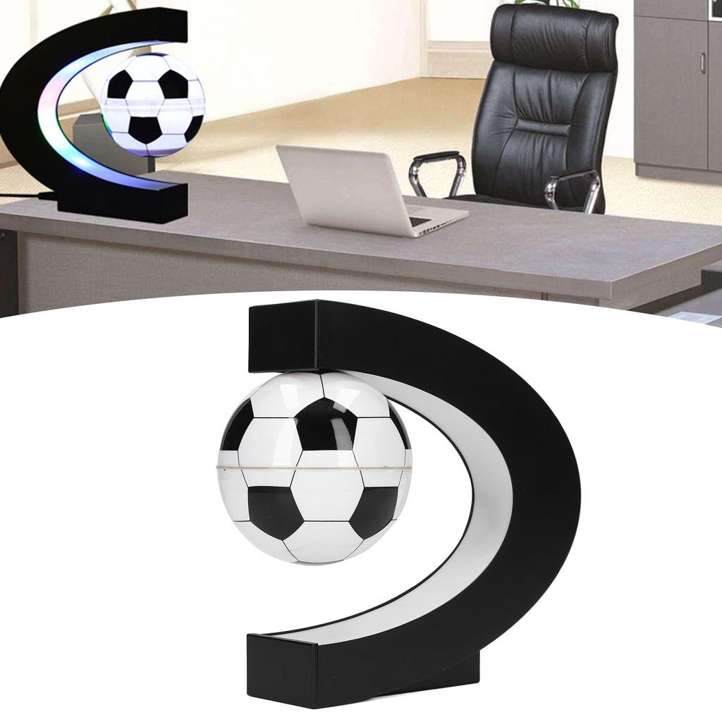 Levitating Soccer Multi Purpose Low Friction Magnetic Levitation Football 100-240V with Auxiliary Stick for Office for Kids