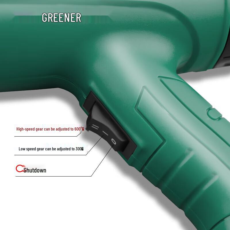 GreenER 2000W Professional Hot Air Gun CN plug (adapter included)