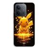 Phone Case - MANIACASE - Xiaomi Redmi 15C 5g - Silicone TPU - Pikachu Lightning Pattern - Flexible