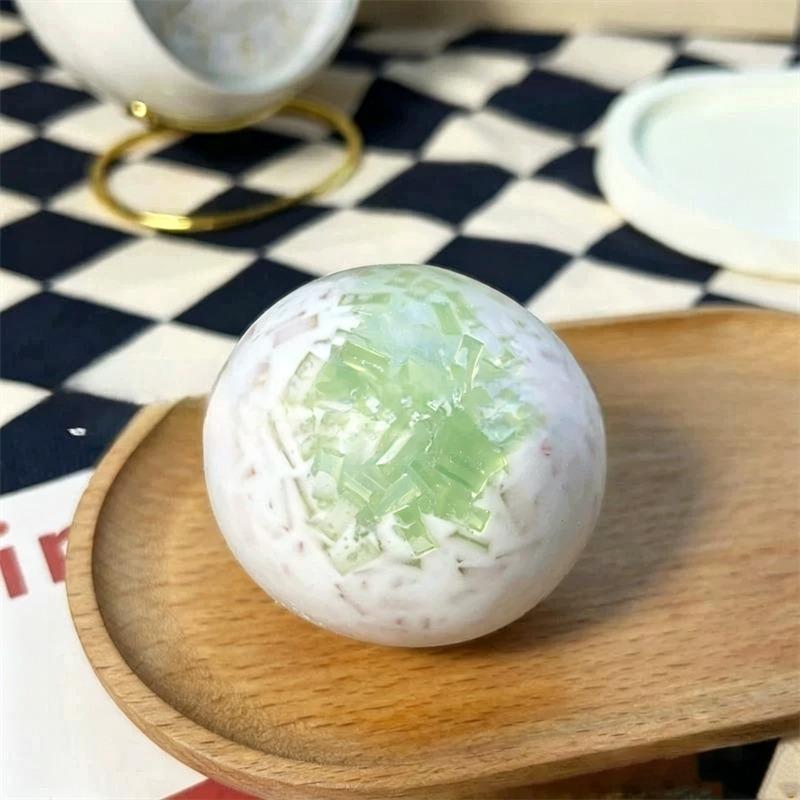 Fast Rebound Ice Crush Squeeze Ball with Squeeze ASMR Satisfying Sound Freezable Sensory Stress Relief Fidget Toy For Adult Gift