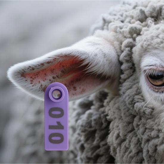 Sheep Ear Tags 001-100 Number Tags Livestock Animal Tags Ear Tag Applicator for Cows Goats Sheep Pigs Farm Animals