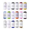 Elastic Sewing Thread 6 Color Sewing Thread 21.87Yard Per Spool Elastic Thread for Sewing Machine Hand Stitching