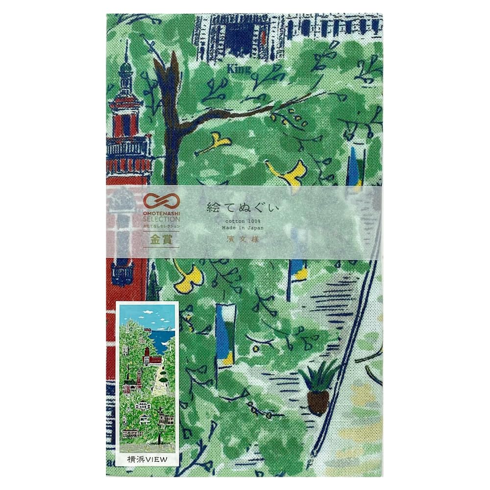 Hamamonyo Hand Towel Yokohama VIEW