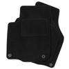 Tapis de sol - Seat - Leon 1 - Velours noir - Sur mesure - Antidérapant 6-7 mm