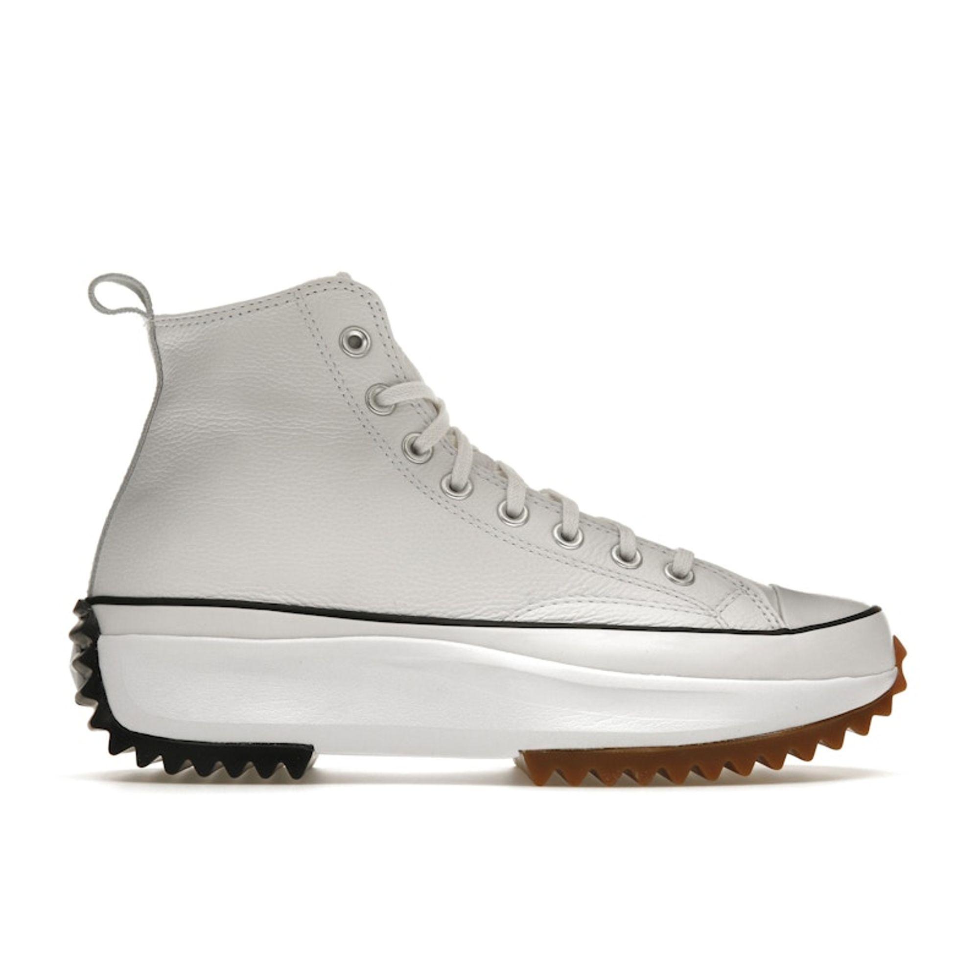 

Белые черные кроссовки унисекс Converse Run Star Hike A04293C 45