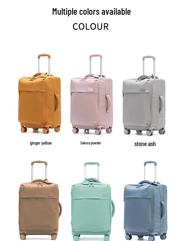 AIRWAY Ultralight Waterproof 20" Oxford Cloth Carry-on Suitcase with Front Opening