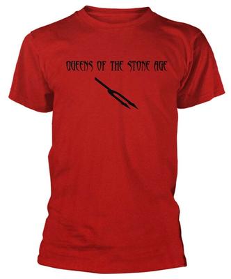 Reines de l’âge de pierre Chansons sourdes Rouge T-shirt unisexe