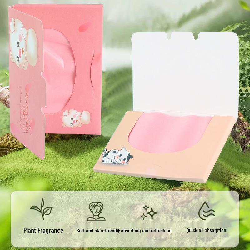LIVJZ Portable Facial Oil Blotting Sheets - 100 Pack