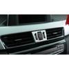 ABS Silver  Central Console Air Outlet Vent Trim 3Pcs For BMW X1 2016- F48