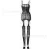 Sex clothes women's hollow stockings tight net clothes one-piece hanging adjustable shoulder straps