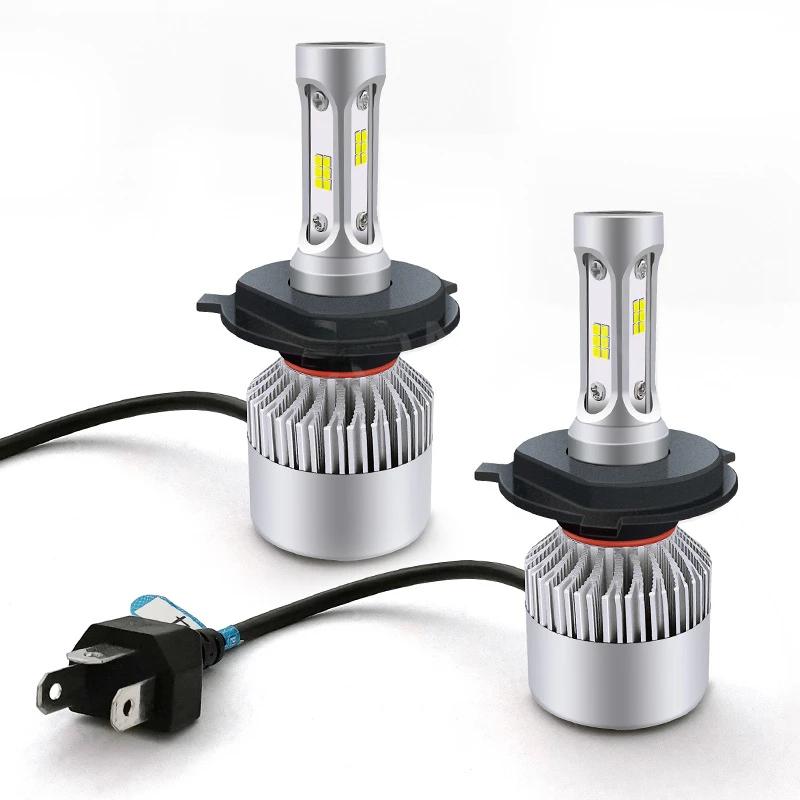 Żarówka LED H7 do reflektora samochodowego Mini H4 H1 H8 H9 H11 9005 9006 9012 HB3 HB4 HIR2 Automatyczna lampa przeciwmgielna 3570 CSP Plug And Play 12V