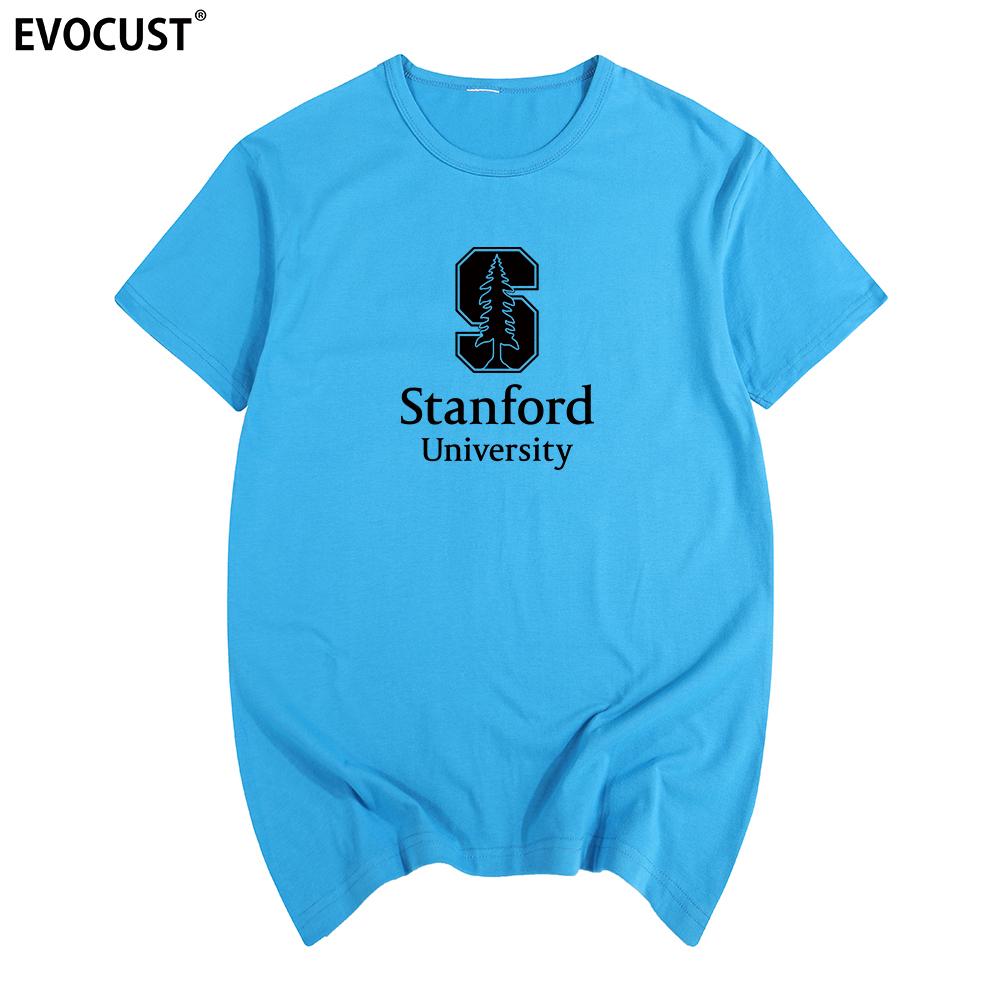 STANFORD UNIVERSITY T-Shirt Baumwolle Herren T-Shirt Neu TEE T-SHIRT Damen