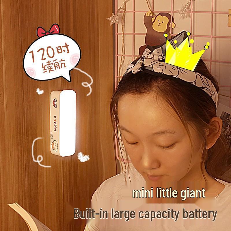 

Dormitory LED Night Light: Eye-Protection, Magnetic, Adjustable Three-Level Color Changing for Bedside/Bedroom. Default