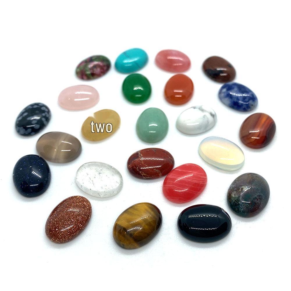 Red Green Ruby Zoisite Opal Cabochon, 18x25mm Flat, Smooth Loose Stone for DIY Jewelry & Accessories