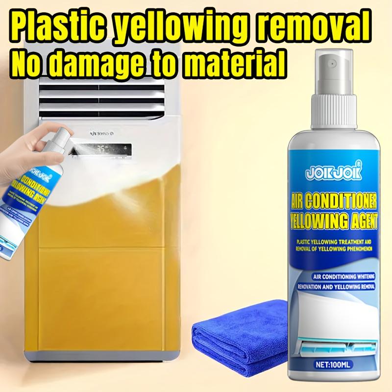 Multi-Purpose Plastic Surface Refresher Spray, Removes Yellowing & Color Change,Safe for Home Appliances,Long-Lasting Protection