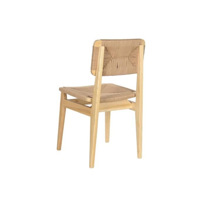 Chaise De Salle À Manger - Naturelle - Fibre - Orme - Style Campagne