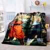 Eine Anime-Decke im Dragon Ball-Design ist perfekt für Nickerchen, Sofas, Wohnzimmer, Büros, Schlafzimmer und andere ähnliche Räume.