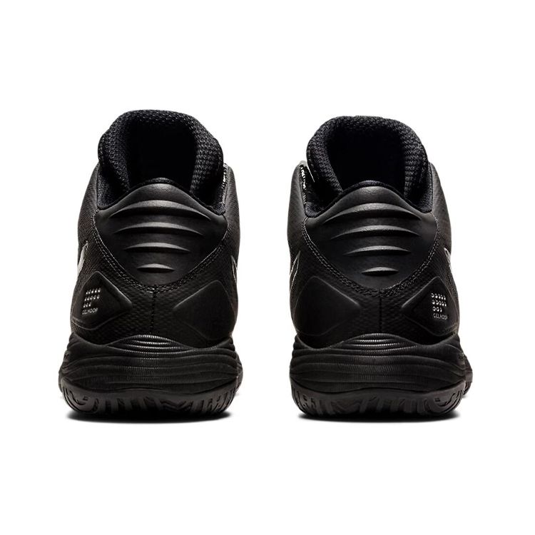 Asics Gel-Hoop V13 Mode Bequemes Textil Synthetisches Leder Low-Top Basketballschuhe Unisex Sneaker Schwarz 1063A035-001