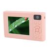 1080P Digital Camera 48MP Vlog Camera with Front and Rear Dual Lens Travel Video Camera for Photography Pink