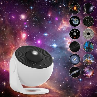 Night Light Galaxy Projector Starry Sky Projector 360° Rotate Planetarium Lamp For Kids Bedroom Gift Wedding Deco