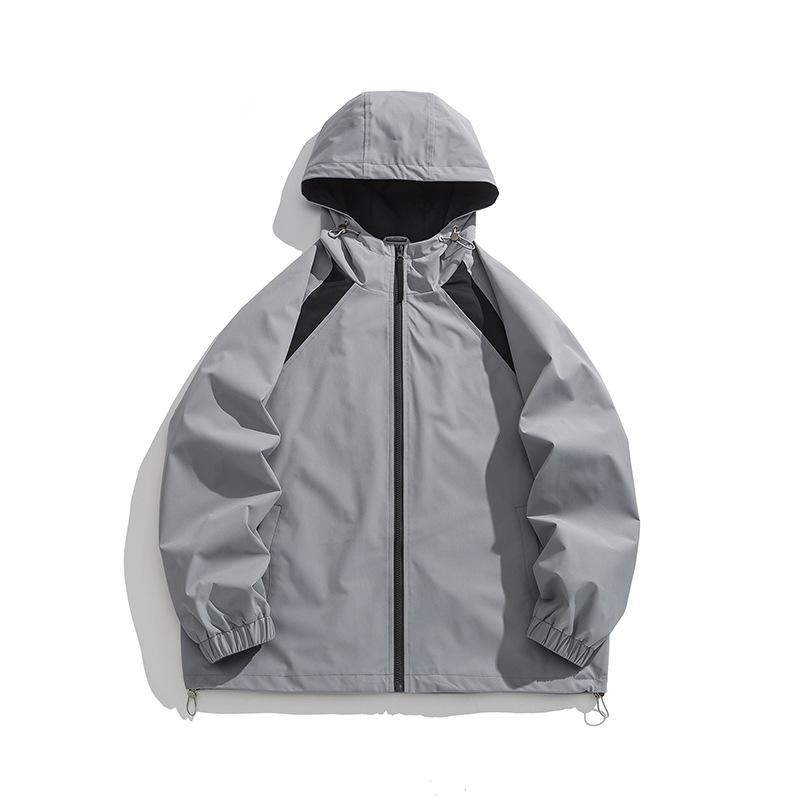 

Куртка-штормовик Lovers для мужчин и женщин, новая осенняя модная брендовая водонепроницаемая ветрозащитная куртка, свободное пальто с капюшоном 3XL