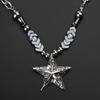 Star Pendant Clavicle Necklace Preal-Decor Stylish Chic Necklace Boho Chunky Chain Jewelry Choker Necklace Perfect Gifts