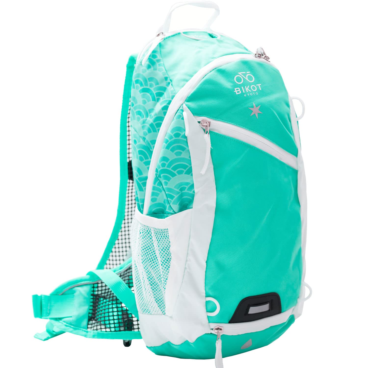 

[Bicot] Backpack 4580002650602 Turquoise x White 10L