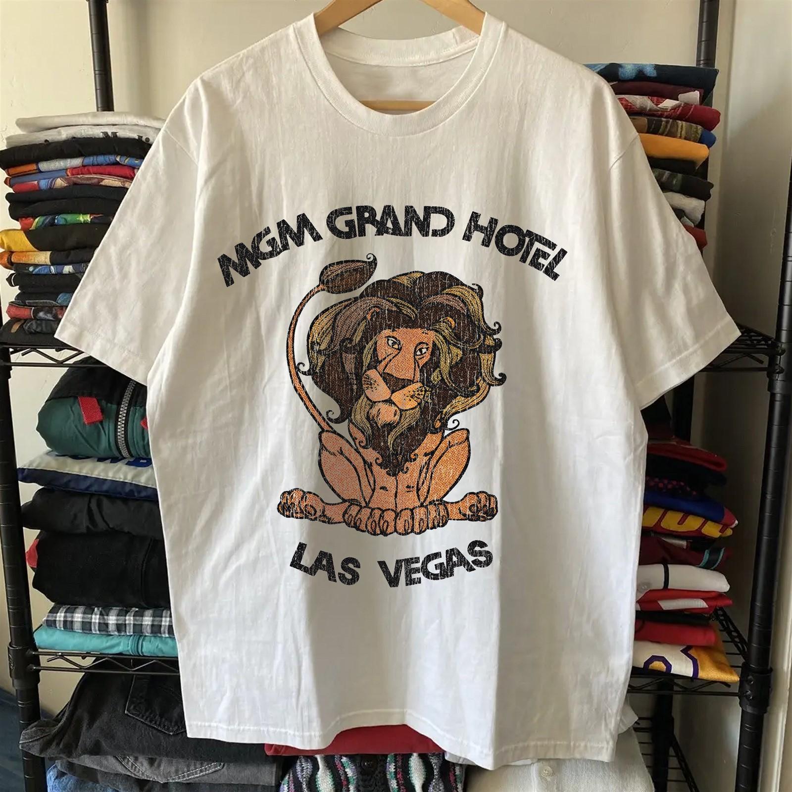 MGM Grand Hotel Promo White T-Shirt XXL L