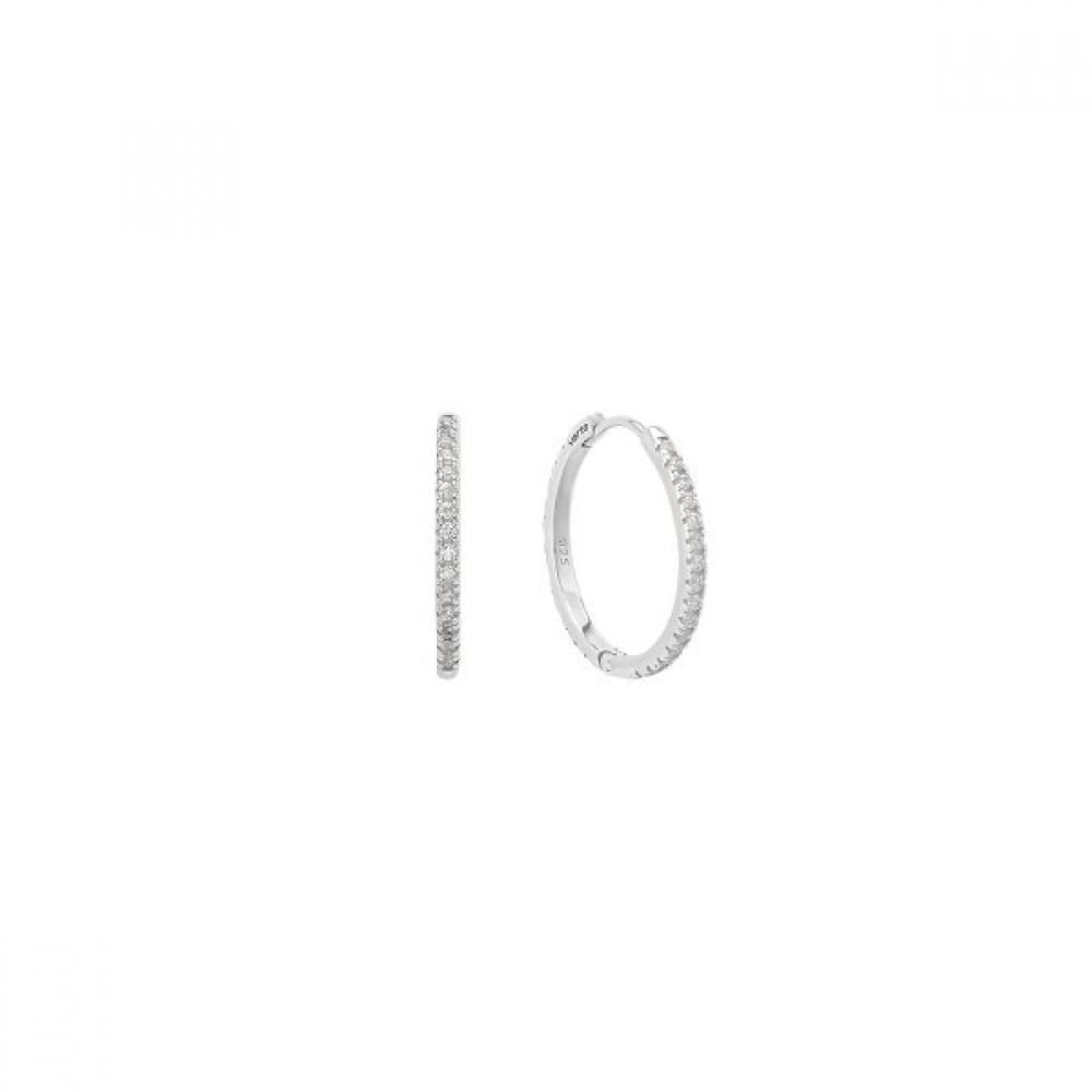 Verte 925 Silver Grand Anse Dew Earring deux.Silver.227