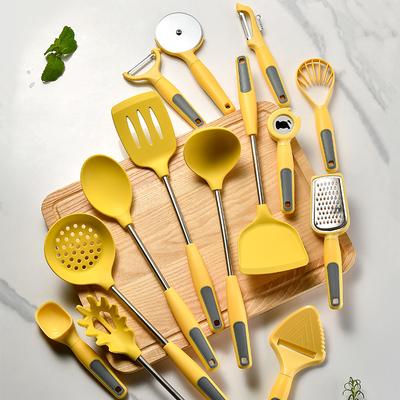 Utensili da Cucina in Silicone Strumenti per Cucinare Set di Gadget Aiuto Cucina Multifunzionale Piccoli Utensili da Cucina