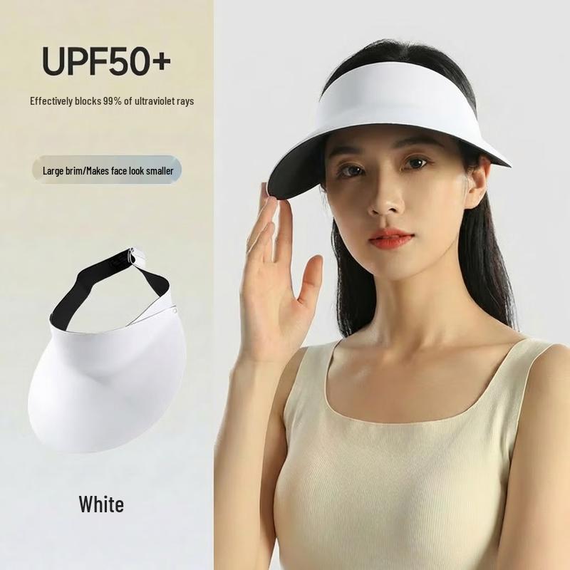 Women's Seamless UV Protection Sun Visor