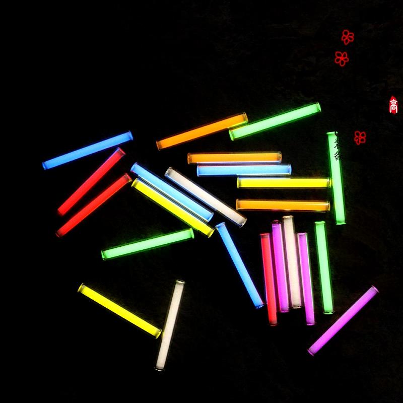 25 years of self-luminous, tritium trachea tritium gas lamp EDC luminous tritium tube push brand decompression toy gyro DIY accessories