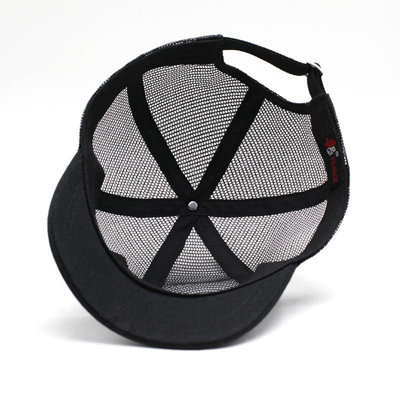 Summer Full Mesh Short Brim Baseball Caps For Men And Women Breathable Quick Dry Sun Hat Outdoor Bone Gorra Snapback Trucker Cap