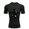 Samurai Woman Pattern Men's Sports T-shirt for Fitness Training Fitness Compression Workout T-Shirt Rashguard Tops T-Shirt