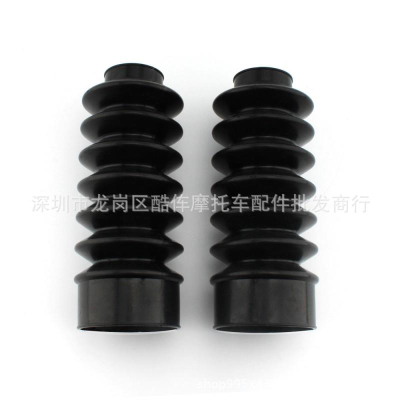 Extended Dust Boot Harley Sportster XL883 XL1200 39mm Front Fork Shock Absorber Cover Black